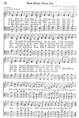 how great thou art sheet music how great thou art is a hymn that has been translated into many languages and has become a beloved piece of Christian music