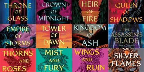 what order should you read sarah j maas books